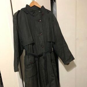 London Fog Ladies Dark Blue Winter Coat Size Medium